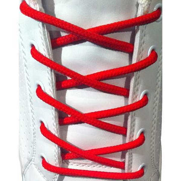 Lacci per Scarpe Rossi Tondi - Stringhe varie Misure